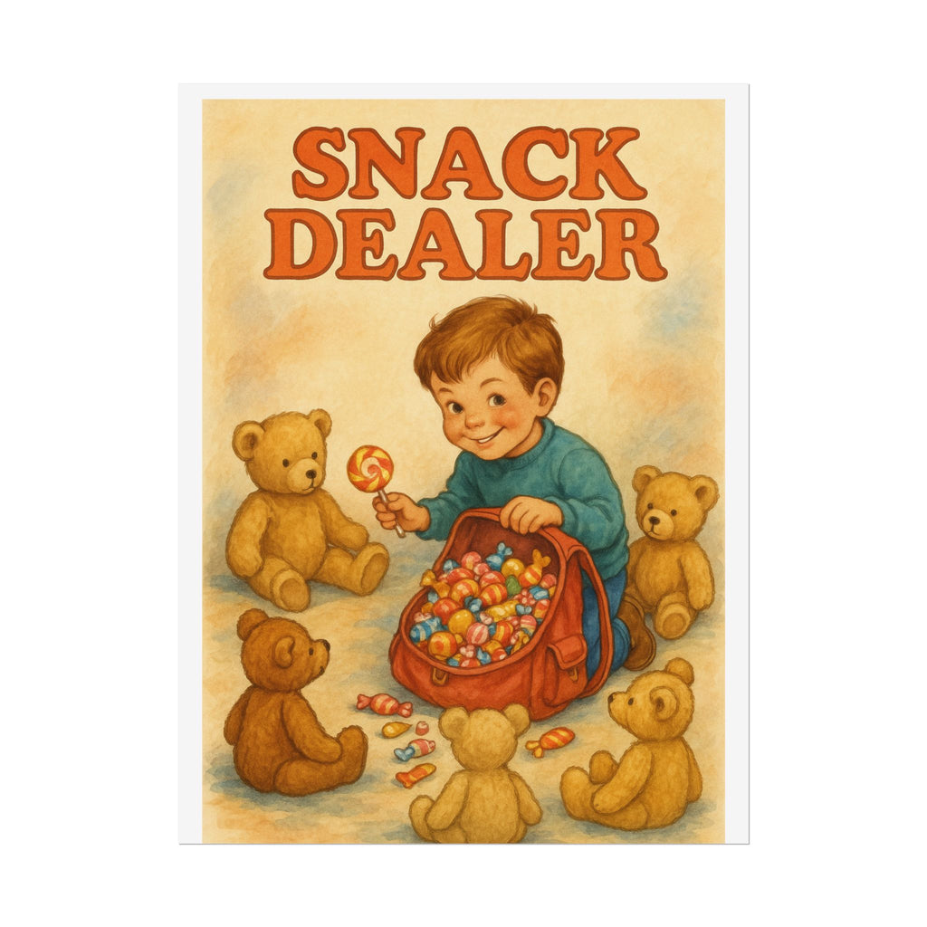 Snack Dealer Poster 6" x 8"