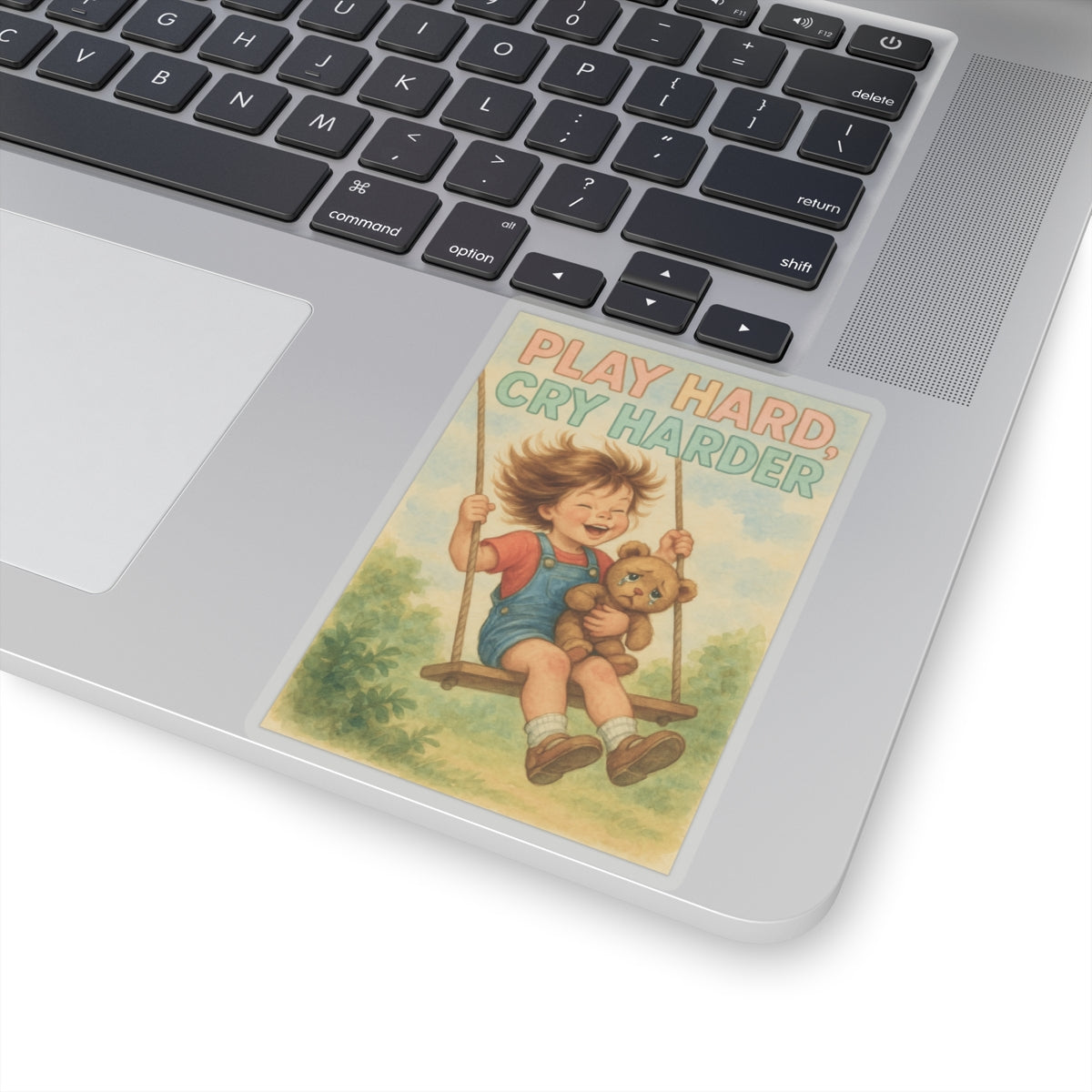 Play Hard Cry Harder Sticker
