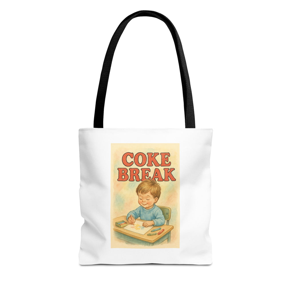 Coke Break & Candy Chaos - Tote Bag  Fun Eco-Friendly Shoulder Bag