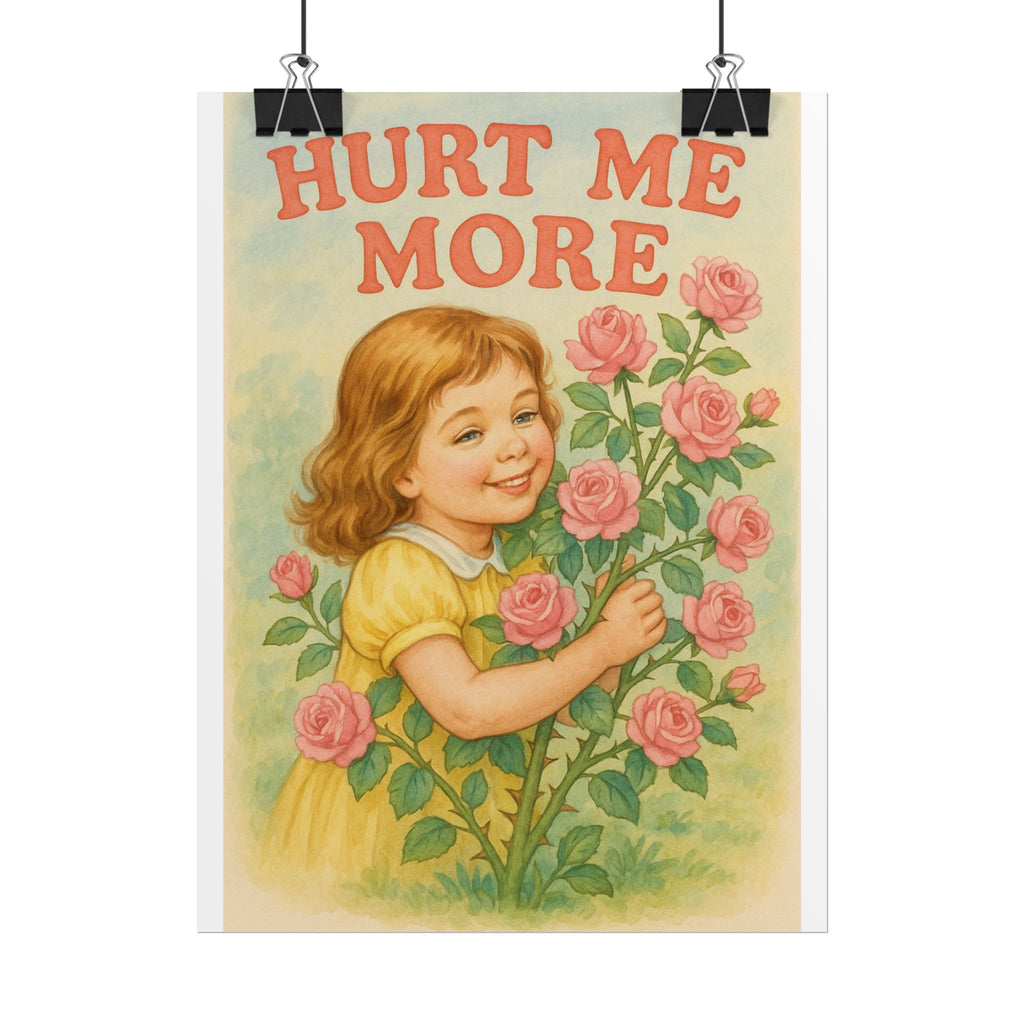 Hurt Me More Poster 6" x 8"