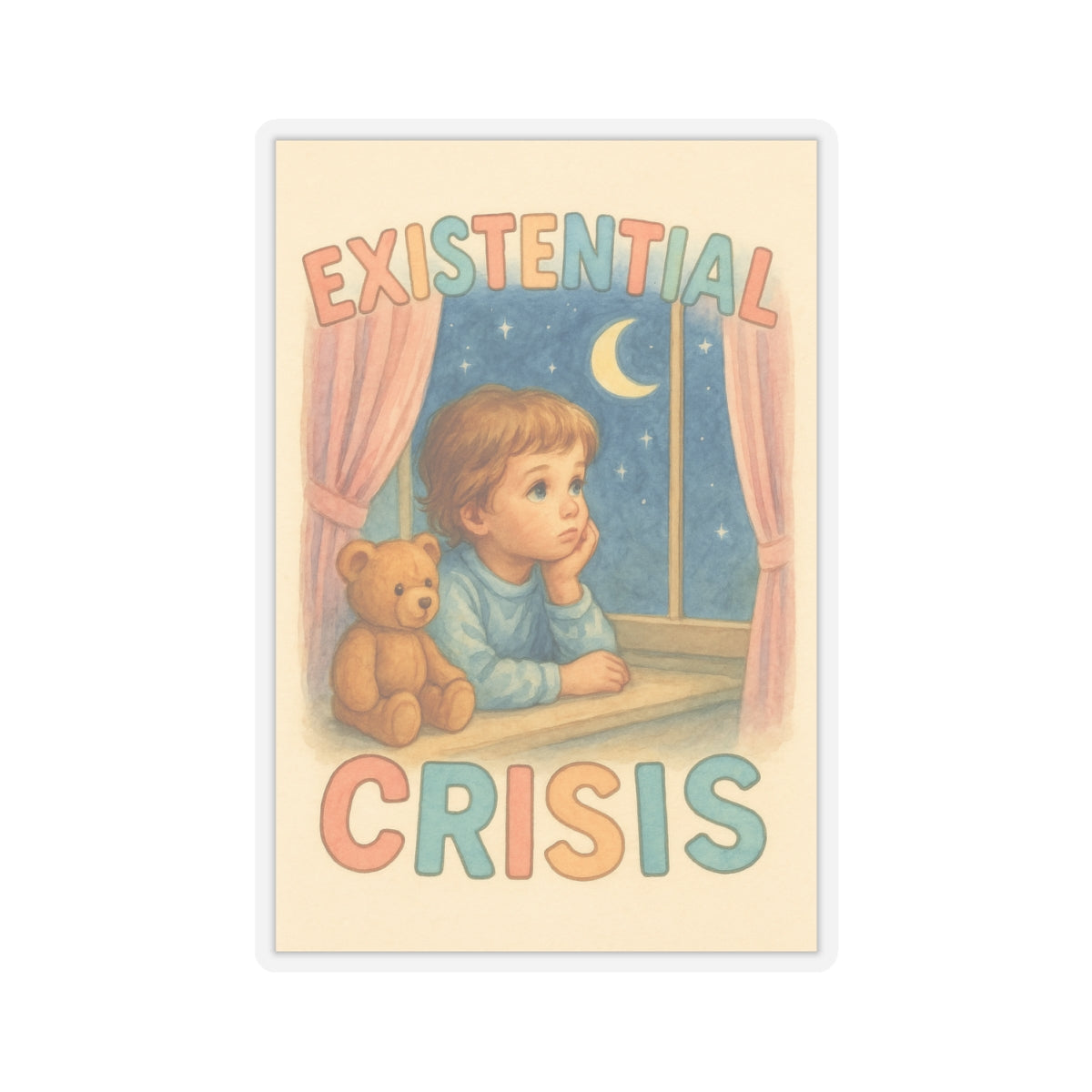 Existential Crisis Sticker