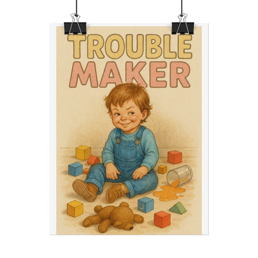 Trouble Maker Poster 6" x 8"
