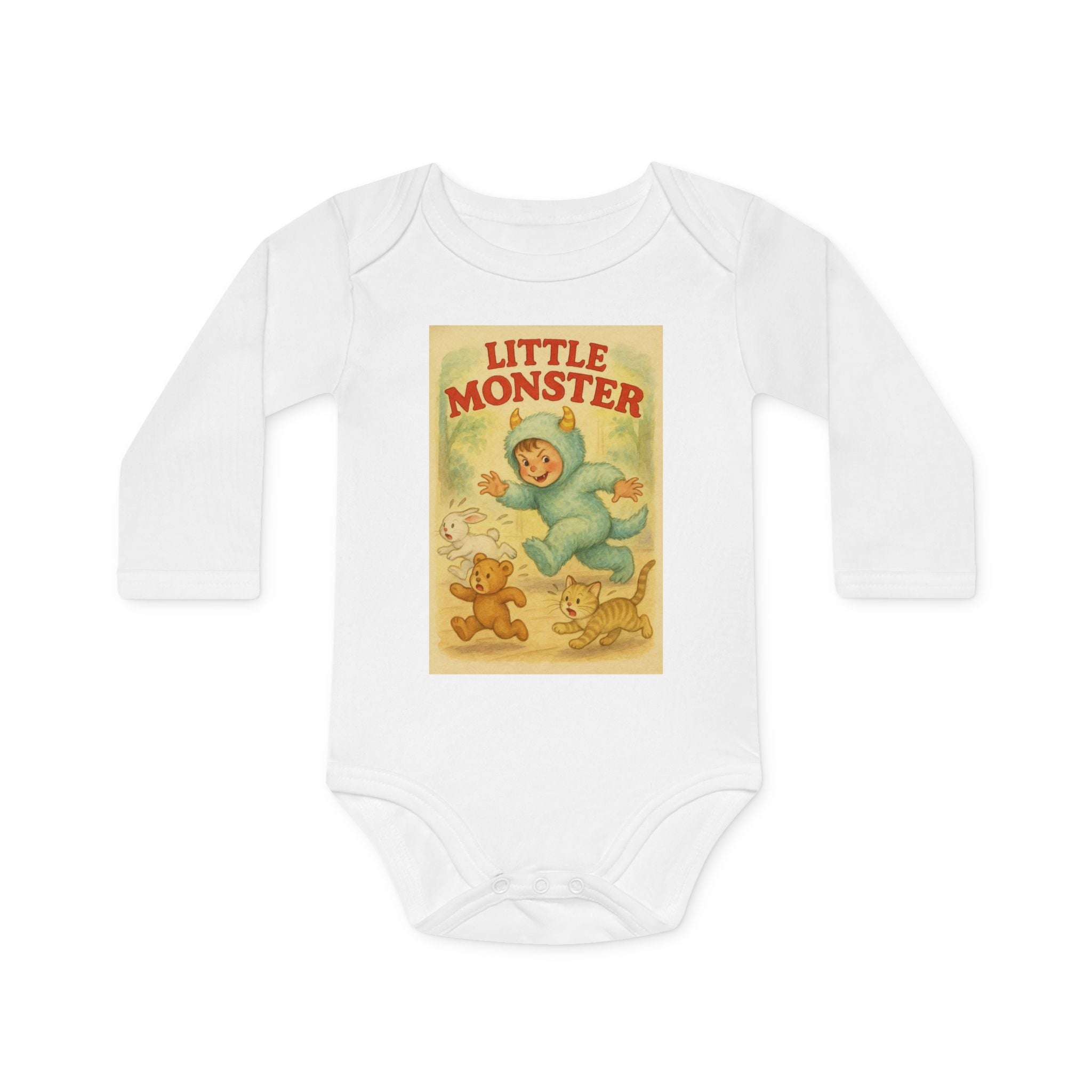 Little Monster - Funny Baby Bodysuit