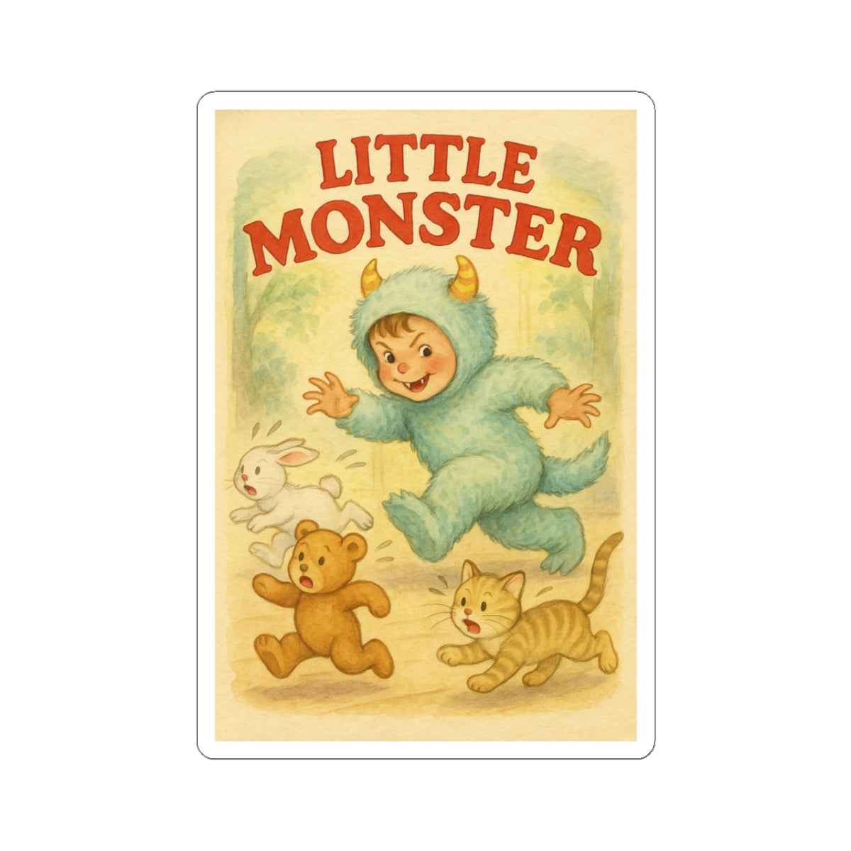 Little Monster Sticker