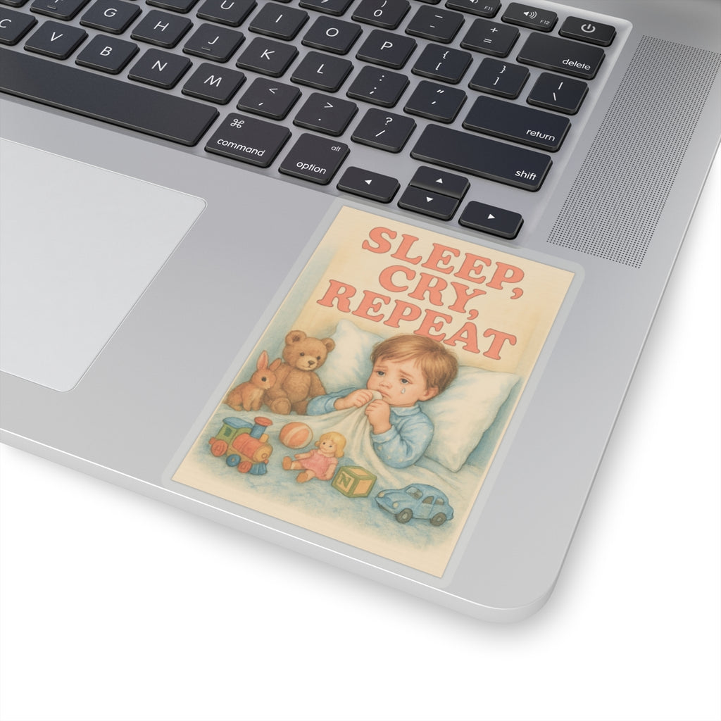Sleep Cry Repeat Sticker