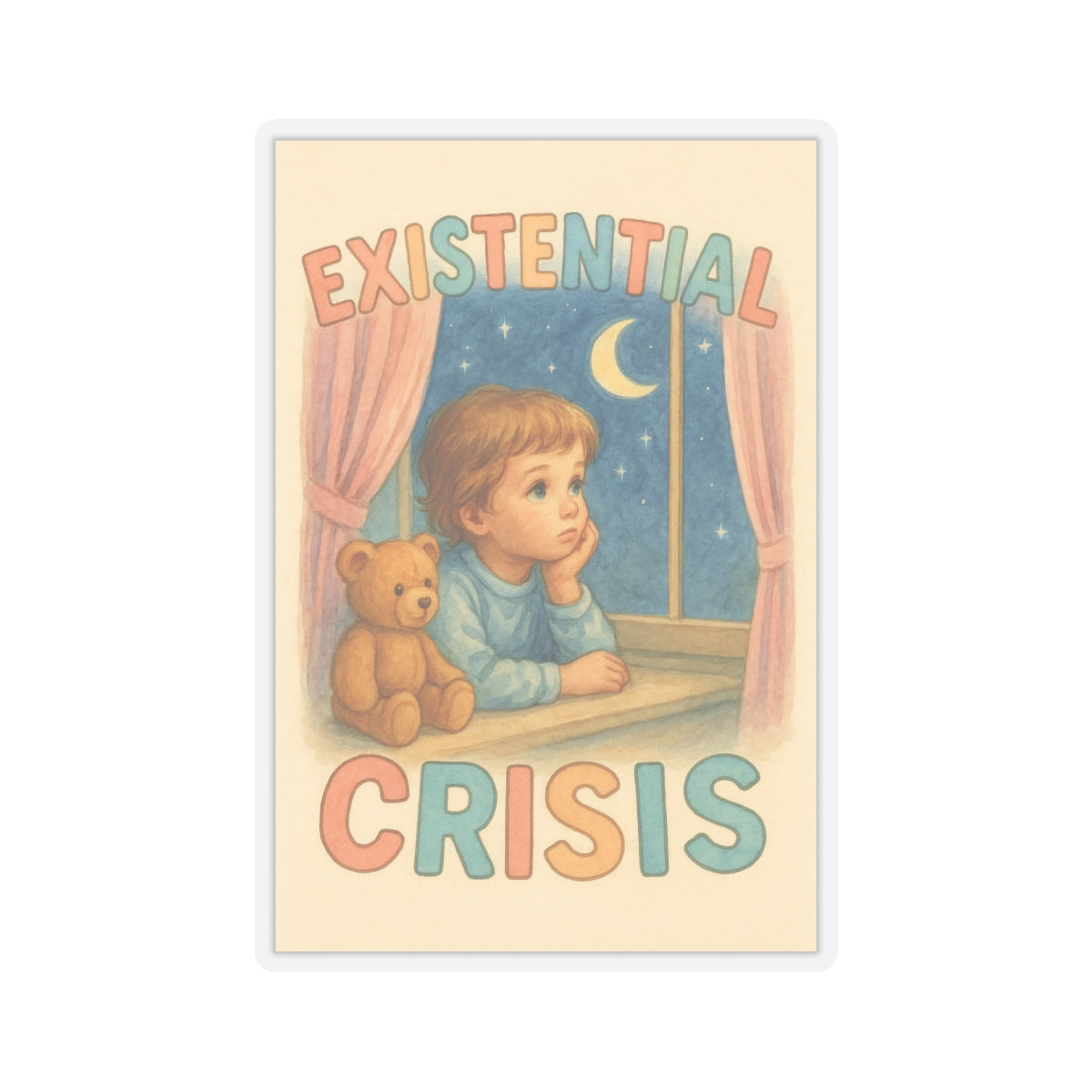 Existential Crisis Sticker
