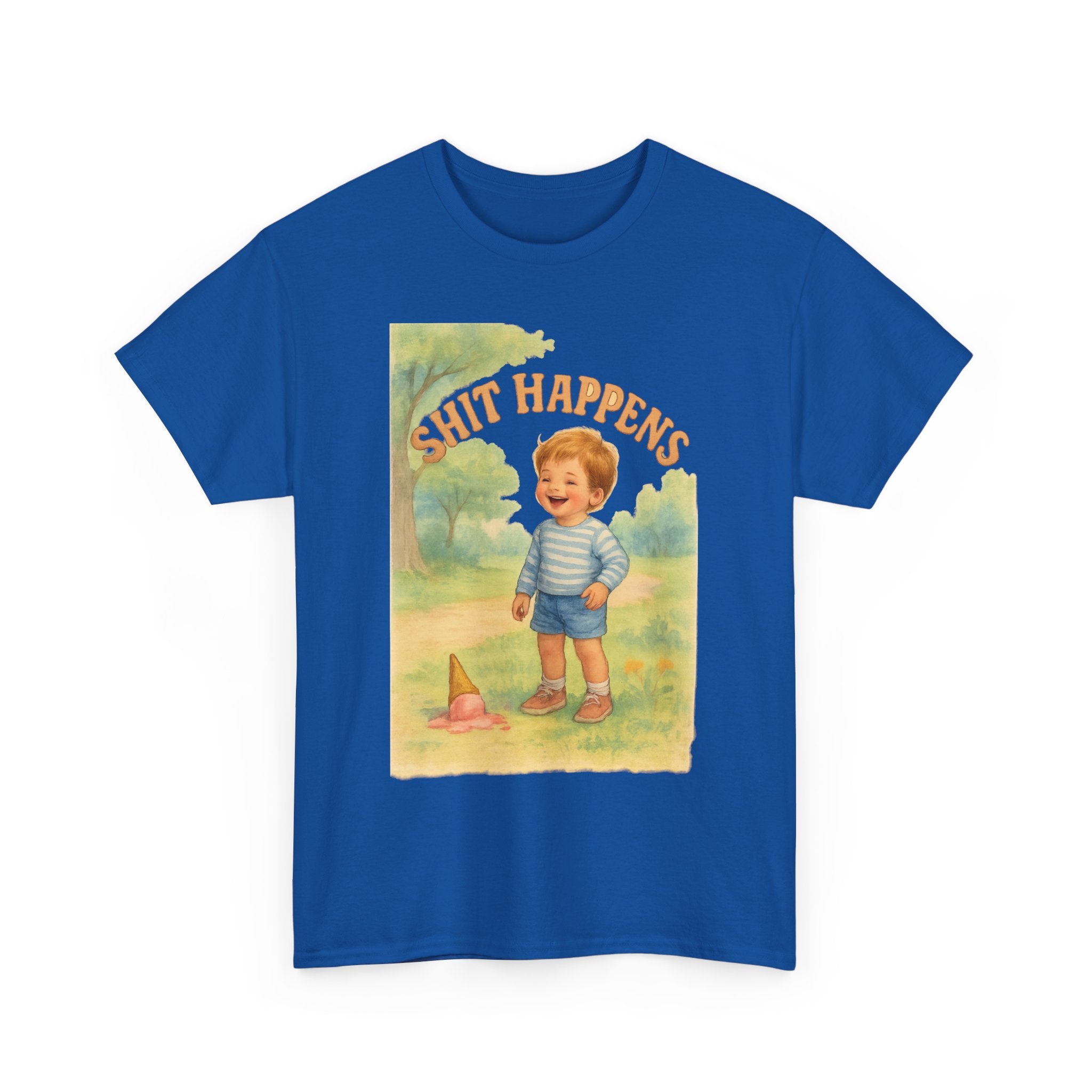Shit Happens - Unisex Funny T-Shirt