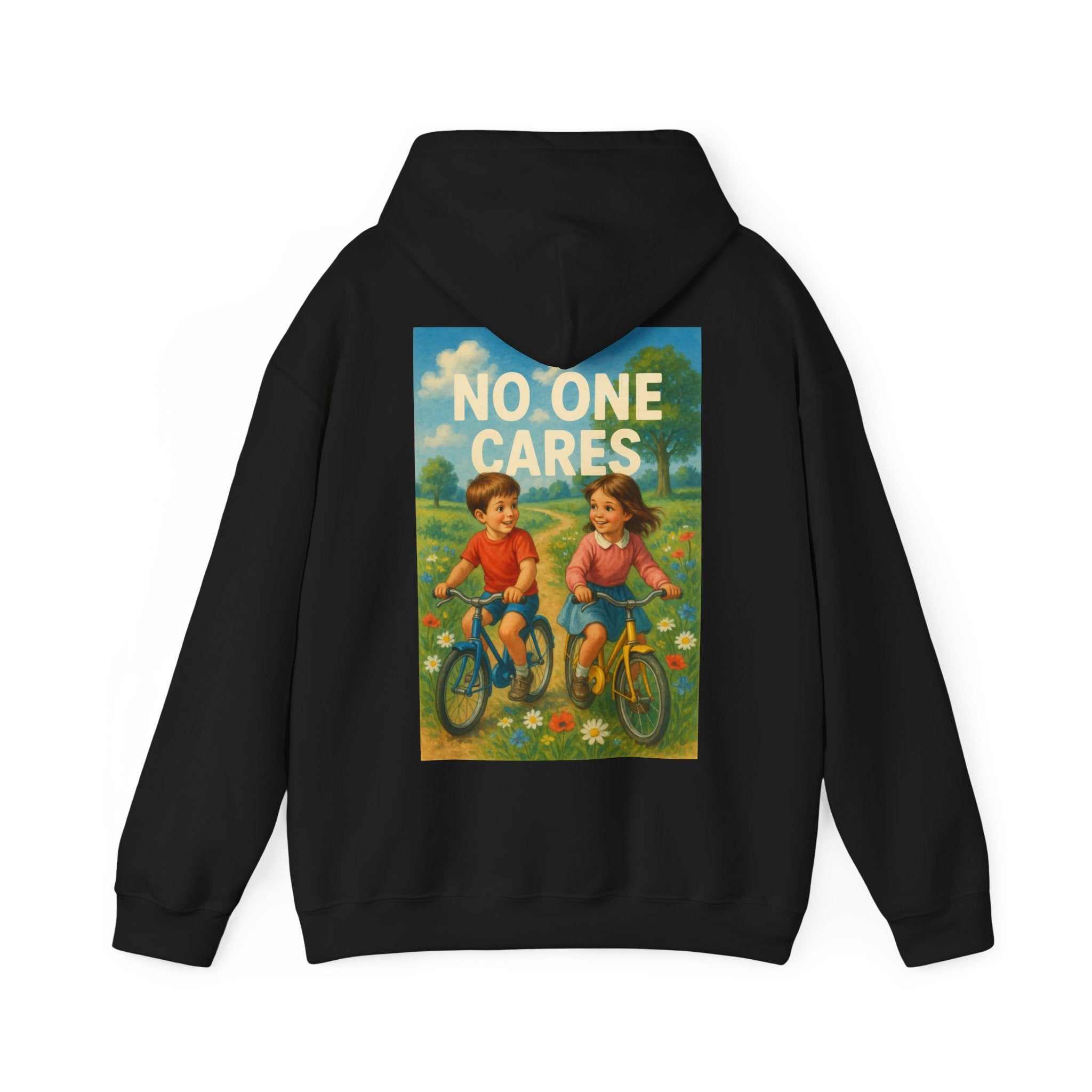 No One Cares - Unisex Funny Hoodie