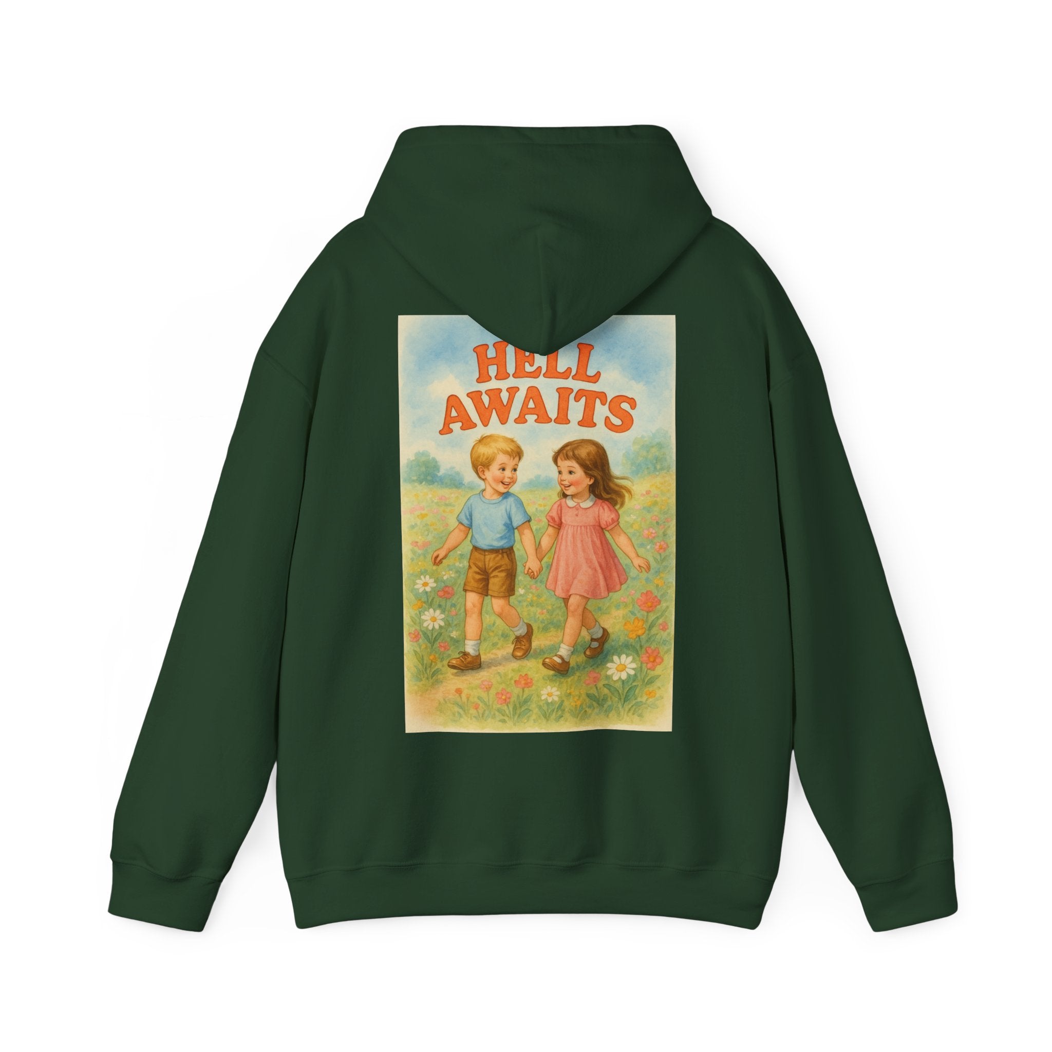 Hell Awaits - Unisex Funny Hoodie