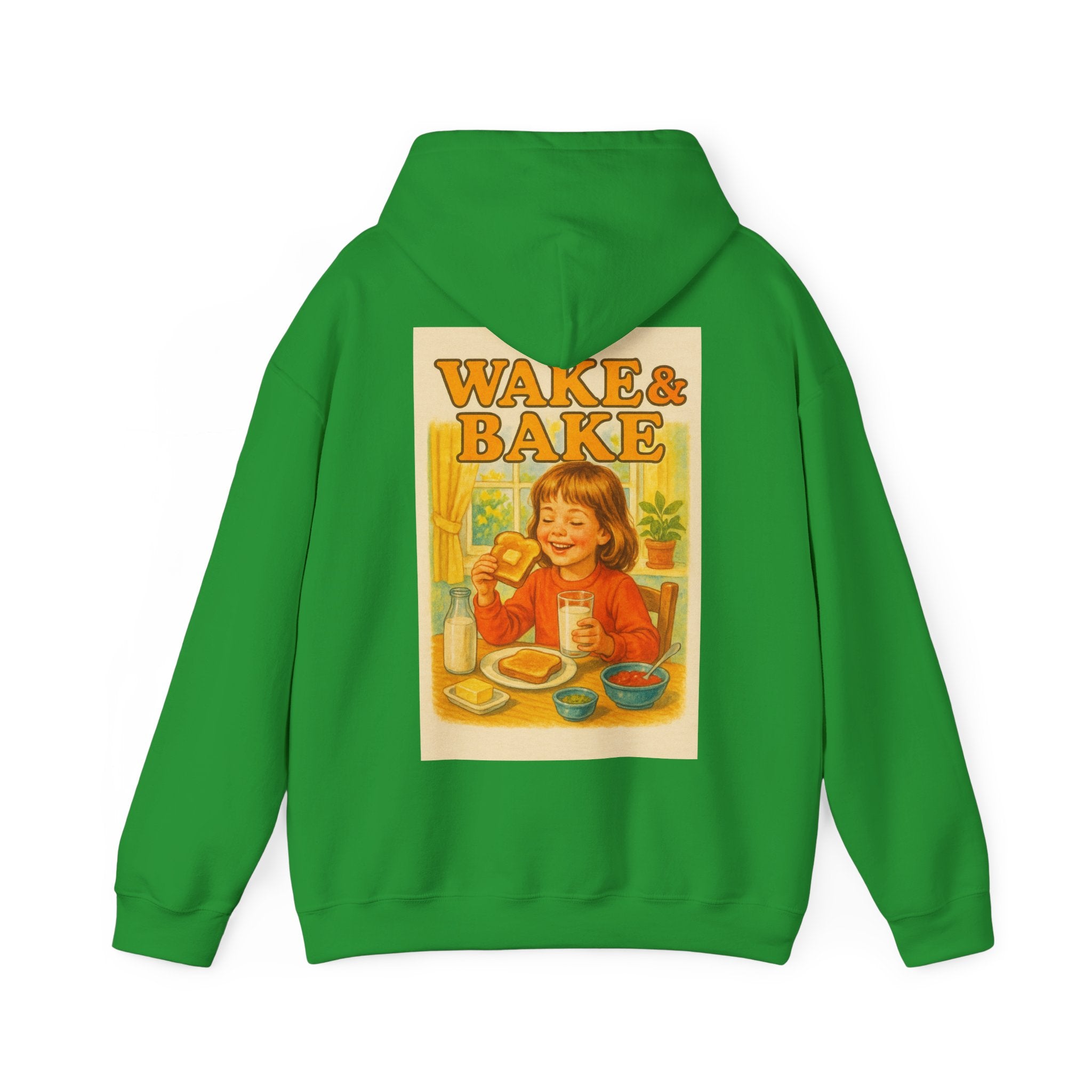 Wake & Bake - Unisex Funny Hoodie