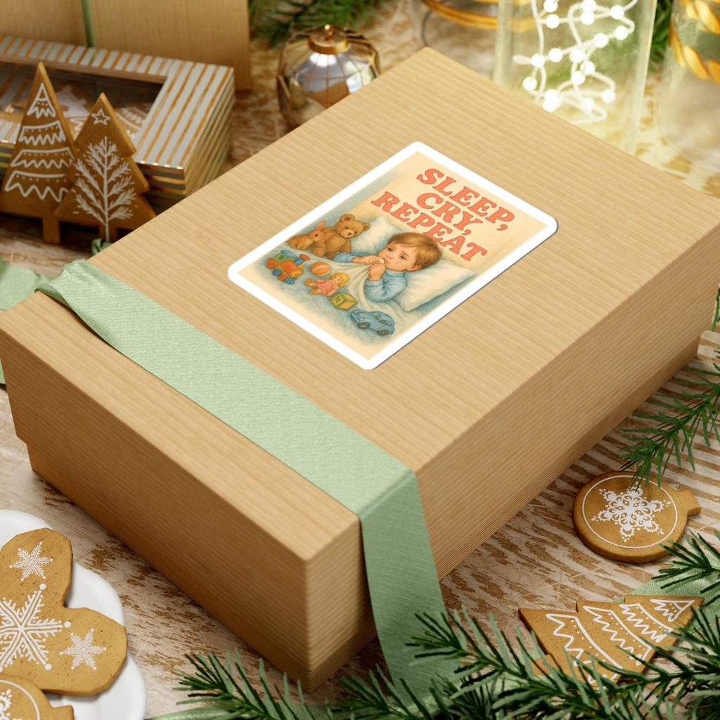 Sleep Cry Repeat Sticker